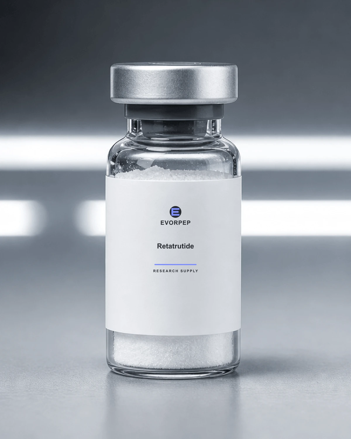 Retatrutide Evorpep product vial